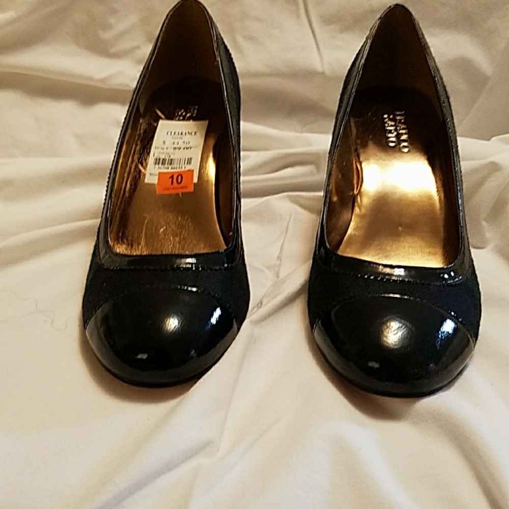Franco Sarto Empress Plaid Wool Pumps
